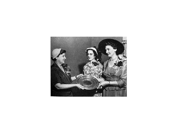 Dr. Mary Hill Fulstone Receives First Woman of the Year Award in 1950
